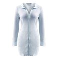 thumbnail image 4 of LYXSSBYX Womens Dresses Clearance under 10.00 Women Sexy Solid Party Club Night Bodycons Long Sleeve Zipper Fashion Dress, 4 of 4