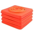 thumbnail image 4 of 4 Pack Cônes de Circulation Pliables de 15,5 Pouces pour Stationnement Routier avec Bandes Réfléchissantes et Collier, Orange, 4 of 6