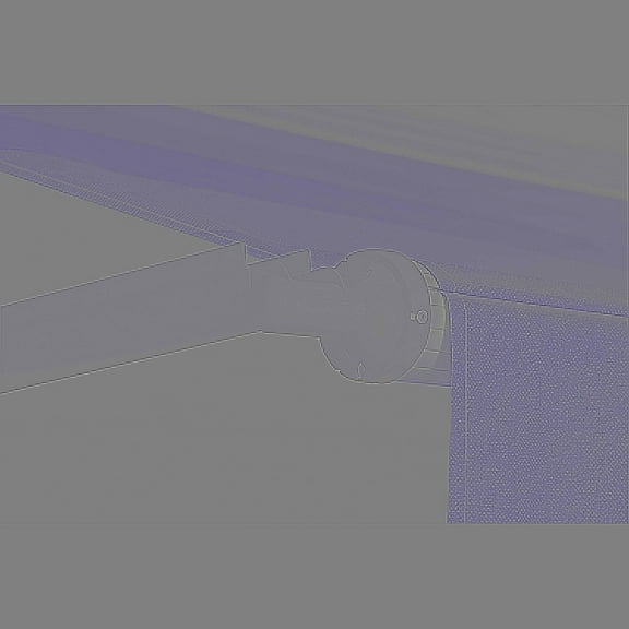 Dometic Awnings 8952003.400UL Hdwe Led Black Reduced Pitch