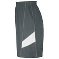 thumbnail image 5 of Holloway Sportswear 3XL Dual-Side Single Ply Shorts Graphite/White 224079, 5 of 6