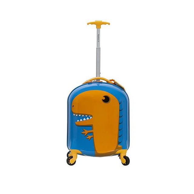 Rockland JR B02-DINOSAUR Dinosaur Printed Polycarbonate Carry On Luggage