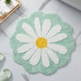 thumbnail image 2 of 2PC Bath Mat Flower Like Carpet Round Rug Water Absorption Non- Floor Mat Stain-Resistant Machine Washable Multi-Scenario Decorative for Bathroom Kitchen Living Room Bedroom, 2 of 15