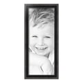 thumbnail image 2 of ArtToFrames 8" x 20" Black with Beads Picture Frame, 8x20 inch Black Wood Poster Frame (WOM-4625), 2 Pack, 2 of 6