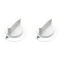 thumbnail image 1 of 2X WE1M652 Dryer Timer Control Knob-for 1264289 AP3995164 PS1482196 AH1482196, 1 of 6