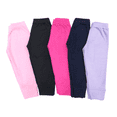 thumbnail image 1 of Paquete con 5 Pantalones Suaves para Bebé Niña combinación de colores fuertes, Baby Planet México, Talla 0 a 3 Meses, 100% Algodón., 1 of 1