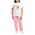 thumbnail image 4 of CafePress - Its Not A Hangover Its Wine Women's Light Pajamas - Women's Short Sleeve Print T-Shirt and Pants Light Cotton Pajama Set, 4 of 7