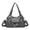 Gray, variant on HUISZJ PU Leather Shoulder Bag, Large Capacity Crossbody Bag with Adjustable Strap, Y2k Messenger Bag for Women Work Shopping Travel (Caramel color)