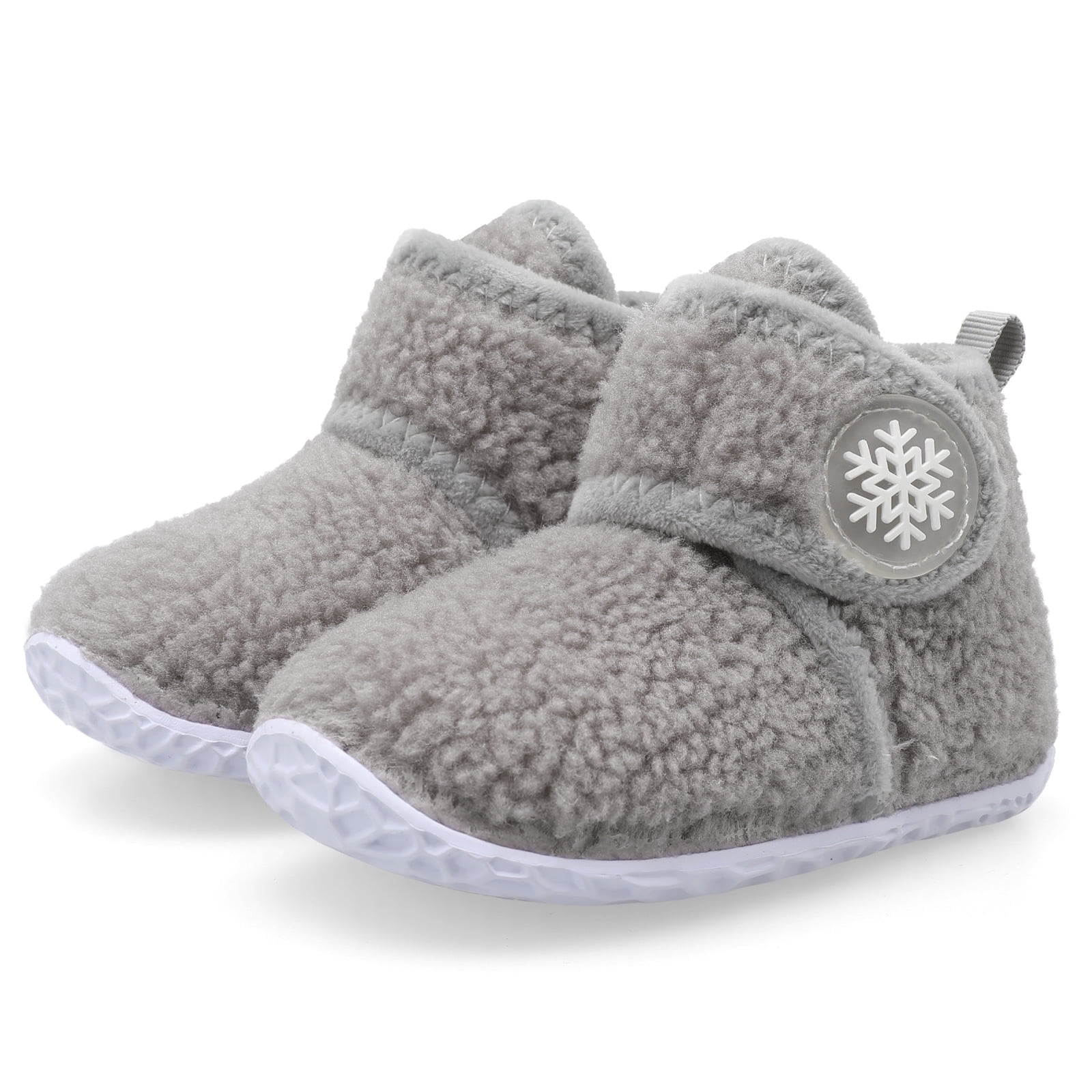 Barerun Toddler Fleece Bootie Slippers photo 1