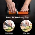 thumbnail image 5 of Rolling Knife Sharpener for Kitchen Knives - Rolling Knife Sharpening - Knife Sharpener Tool Kit Offers Sharpening Stone - Birthday Gift for Women Men, 5 of 5