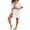 White, variant on Women's Beach Cover Ups Crochet Patchwork Asymmetrical Beach Dress Bikini Swimsuit Kimono Sheer Mesh Vacation Outfits White