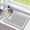 Gray, variant on Dish Drying Mat for Kitchen Counter Coffee Mat Super Absorbent Dish Drying Pad with Non-slip Rubber Backed, Hide Stain for Kitchen Counter, Dish Rack, Coffee Maker 15" x 18" Grey