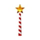 thumbnail image 3 of Decoraciones navideñas, adornos navideños, varita mágica con forma de árbol de Navidad, estrella brillante a rayas rojas y blancas, control remoto para luces de árbol de Navidad, 3 of 9