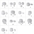 thumbnail image 5 of Craft Moulds Miniature Candy Mold UV Resin Mold Silicone Tray Resin Molds Perfect for Project, 5 of 5
