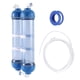 thumbnail image 2 of WATER FILTER 2PCS T33 cartridge housing DIY T33 Shell Filter Bottle 4pcs fittings Water Purifier for reverse osmosis system, 2 of 5