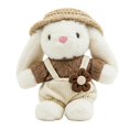 thumbnail image 1 of Plush Floppy Eared Bunny Small Animal Bonnie Bunny Baby Doll Rabbit, 1 of 8