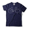 thumbnail image 4 of Mens Bicycle T-shirt Bicycle Part Names Shirt BMX Bike Shirt Bike Owner Shirt Gift For Adults, 4 of 6
