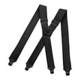thumbnail image 1 of Esquirla Fashion Mens Womens Suspender 4 Clips Unisex Adjustable x Shaped Elastic Trucker, 1 of 8