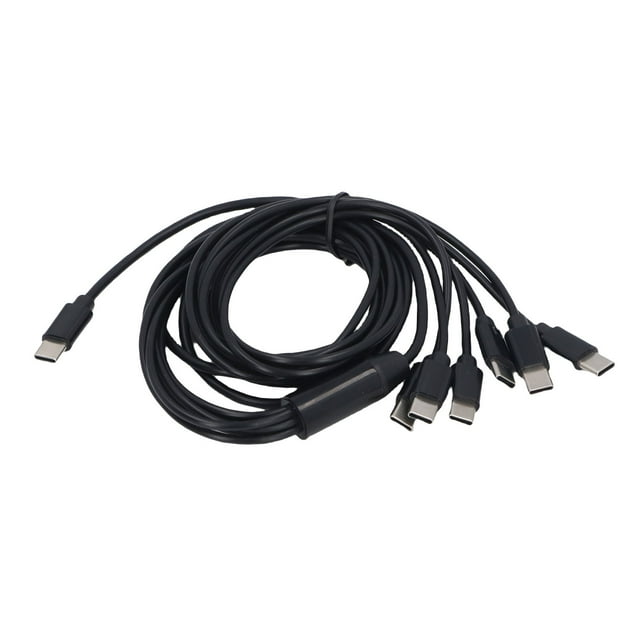 Cable 6 En 1 Tipo C, Cable USB C A USB C De 6,6 Pies Para Teléfonos