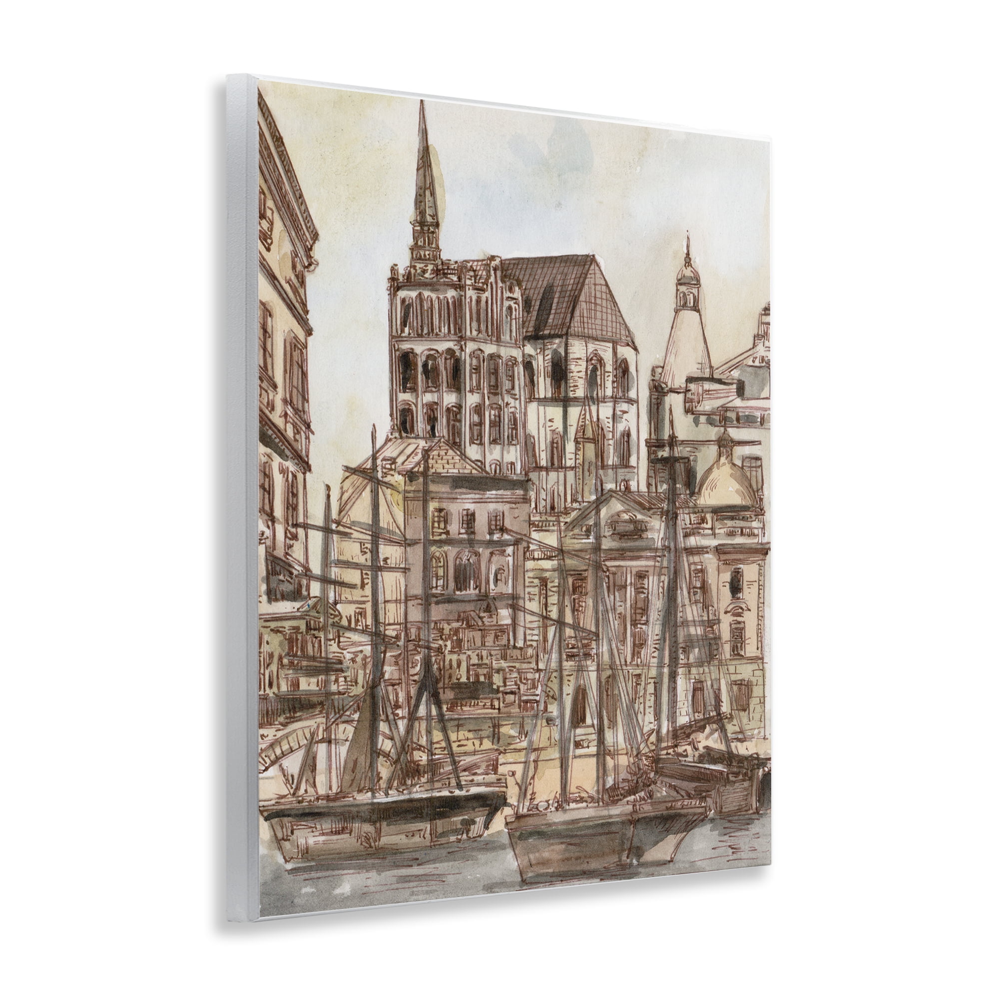 Stupell Industries Harbor of Salted Remnants Wall Plaque Art, design by Melissa Wang