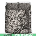 thumbnail image 2 of Mexico Aztec Skull Warrior Bedding Set RLT13, 2 of 6