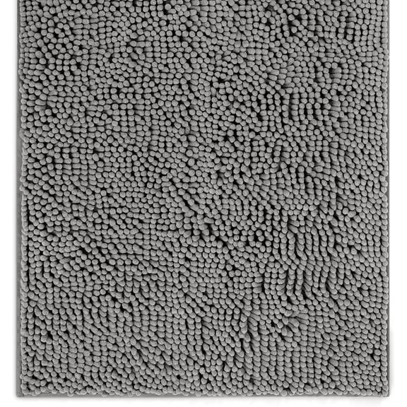 DogBuddy Dog Door Mat, Super Absorbent Dog Mat, Waterproof Doormat, Washable Rugs for Pets, Non-Slip Floor Mats for Front Door, Entryway, Back Door, Mud Room, Garage, Dog Accessories (Runner, Shadow)