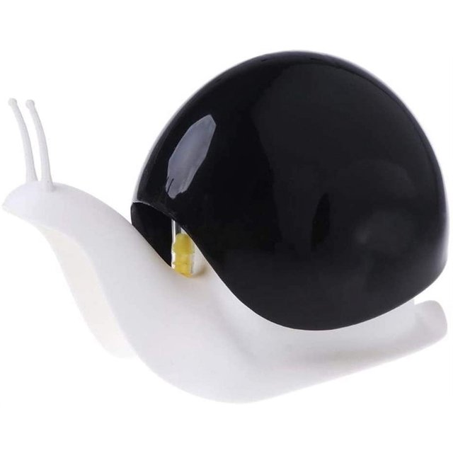 Lindo dispensador de jabón de caracol para cocina y baño (120 ml) (negro) Rojo Verde