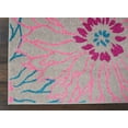 thumbnail image 5 of Nourison Passion Floral Grey 6'7" x 9'6" Area Rug, (7x10), 5 of 7