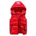 thumbnail image 1 of Women's Winter Quilted Vest, Warm Padded Inner Layer with Pockets, Bright Color Streetwear, 1 of 10