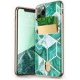 thumbnail image 1 of YOYO Cosmo Portefeuille Étui Portefeuille Mince pour Apple iPhone 11 Pro (2019), 5.8 Pouces (Vert), 1 of 8