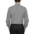 thumbnail image 3 of Men's Berlioni Solid Button Up Spread Collar Work Long Sleeve Dress Shirt, 3 of 5