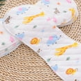 thumbnail image 6 of 20 PC Unisex Baby Cloth Diapers Washable Cotton Reusable Diaper Cute Printed Soft Absorbent Burp Cloths Babies Toddlers, 6 Layers, 13.78 *5.51 In, 6 of 7