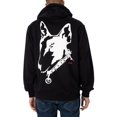 thumbnail image 3 of HUGO Dammico Pullover Hoodie, Black, 3 of 7