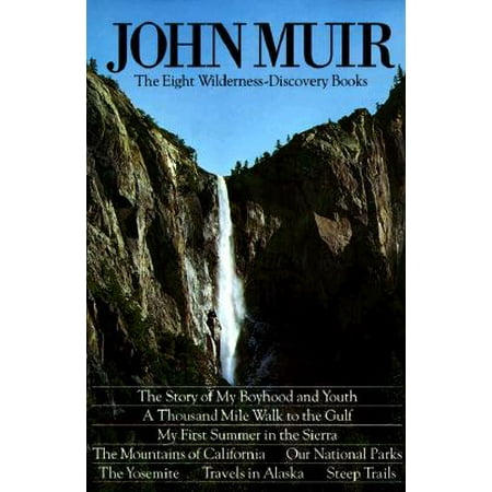John Muir Wilderness Map - John Muir: The Eight Wilderness Discovery Books