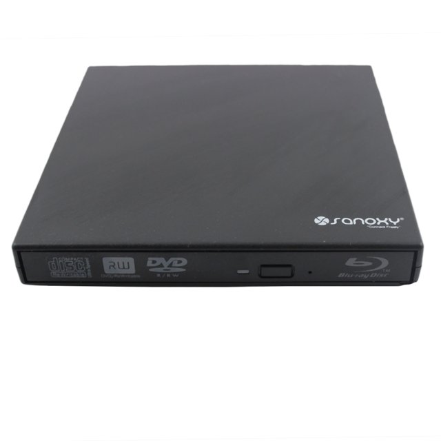 SANOXY USB SLIM BLURAY COMBO CD READ EXTERNAL DRIVE