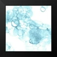 thumbnail image 2 of Wilson, Kelsey 12x12 Black Modern Framed Museum Art Print Titled - Bubble Square aqua IV, 2 of 5