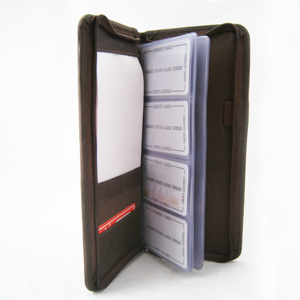 Details about   Durable Leather Business Card Organizer Holds Upto 240 Cards Blue 