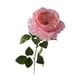 thumbnail image 3 of Ramo de rosas artificiales, adorno de cumpleaños, rosa realista hidratante Rosa claro, 3 of 9