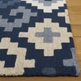 thumbnail image 2 of SAFAVIEH Metro Amable Geometric Runner Rug, Blue/Ivory, 2'3" x 8', 2 of 6
