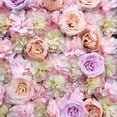 thumbnail image 6 of 5 Pcs Artificial Silk Flower Wall Panel Backdrop DIY Wedding Background Decor, 6 of 11