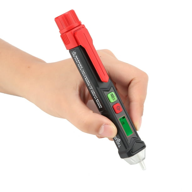 Bolígrafo de prueba de contacto LEDN Jadeshay HT100 detector de voltaje CA 12V-1000V 48V-1000V