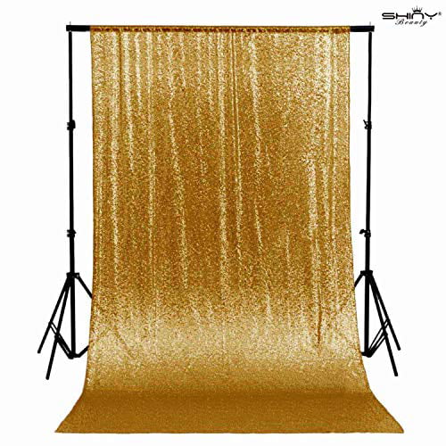 SEQUIN BACKDROP Gold Backdrop Photo Booth Photography 7ftx7ft Sequin Fabric Wedding Backdrop for Christmas