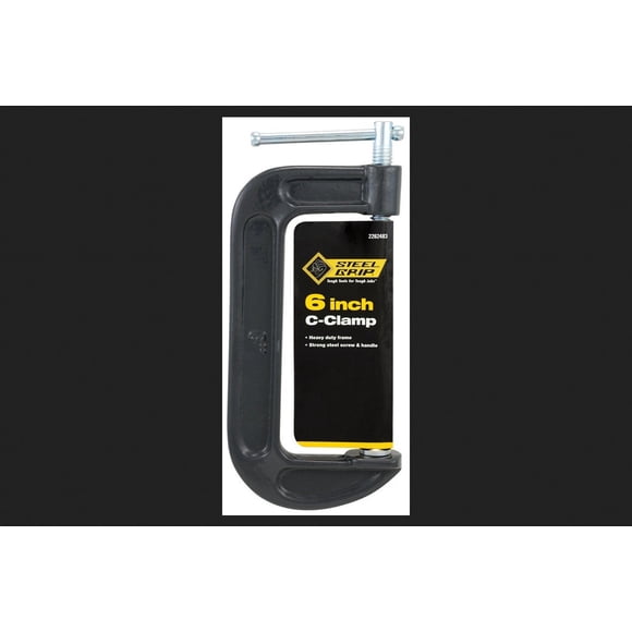Pinza en forma de C Steelgrip de 15 cm, ajustable y resistente