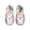 White, variant on Ruyang Toddler Girls Jelly Sandals Cute Closed Toe Sandals Water-Resistant Beach Flat Sandal Non-Slip Bunny Shoes