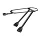 thumbnail image 2 of Portabicicletas trasero estable para bicicleta, portaequipajes trasero negro, accesorio resistente, capacidad de carga de 30 kg, práctico para viajes., 2 of 8