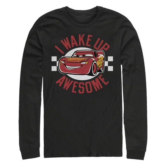 Men's Cars I Wake Up Awesome Long Sleeve Shirt