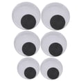 thumbnail image 3 of SHOWERORO 3 Pairs Eye Stickers -colored Plastic Self-adhesive for Beginners, 3 of 6