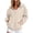 A1 Beige, variant on Hoodie for Women Half Zip Sweatshirts Hoodies Oversized Sweatshirts Long Sleeve Stand Collar Pullover Fall Trendy Clothes