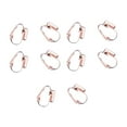 thumbnail image 1 of crativent 10pcs Ear Clip Converters Earring Accessories DIY Handmade with Loop Plastic Pads Wear-resistant Handheld Findings Type12 1Set, 1 of 6
