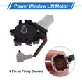 thumbnail image 4 of Unique Bargains Rear Left Driver Side Power Window Regulator Lift Motor for INFINITI QX56 2004-2011 No.827317Y010/827317S600 6 Pins Car Window Glass Lift Motor, 4 of 7