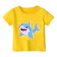thumbnail image 5 of Zszcpp Graphic T Shirts For Newborn Girl T-Shirt Relaxation Ocean Animal Print Slim Fit Tee Short Sleeve Blouse Girls Tops, 5 of 5